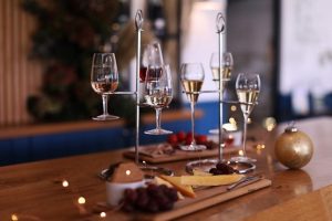 Albourne Estate wine glasses
