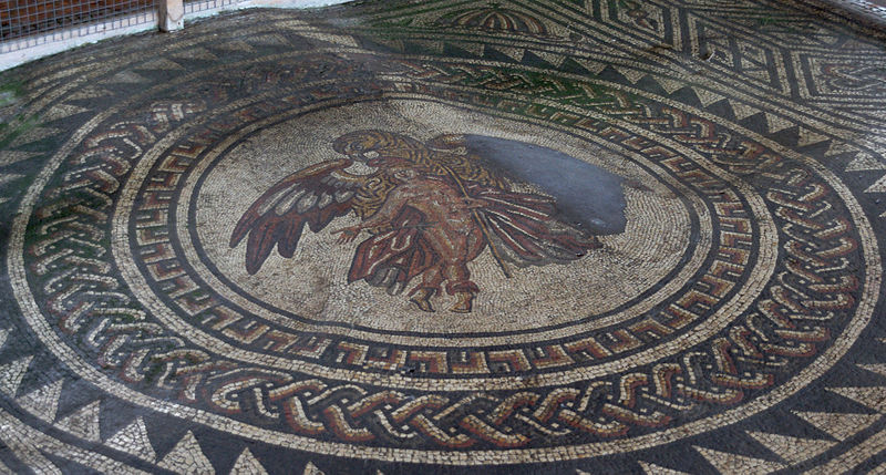 Bignor Roman Villa mosaic floor