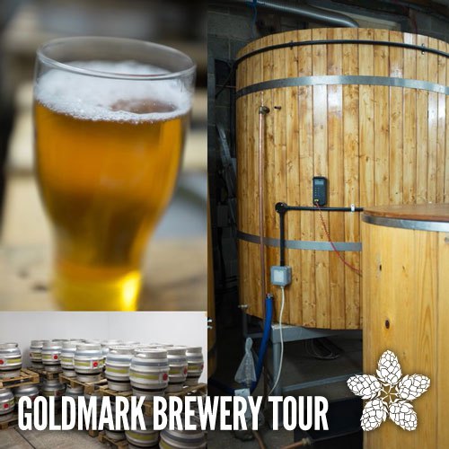 Goldmark Brewery tour logo
