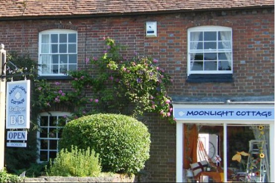 The outside of Moonlight Cottage and the Malthouse