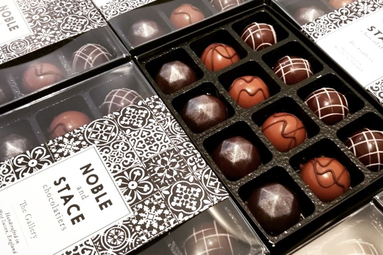 Noble and Stace chocolate truffles