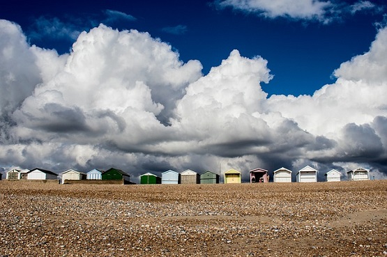 Shoreham secluded swimming spots and beach huts
