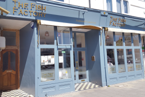 The outside of The Fish Factory