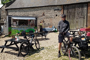 The Hiker's Rest, coffee stop for cyclists