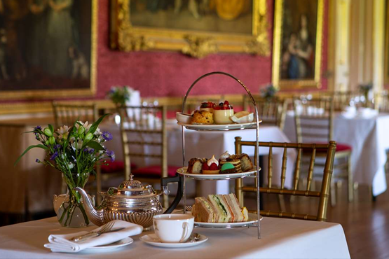 Afternoon tea at Goodwood House