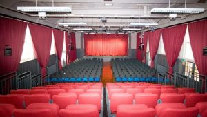 Windmill Theatre inside seating and stage