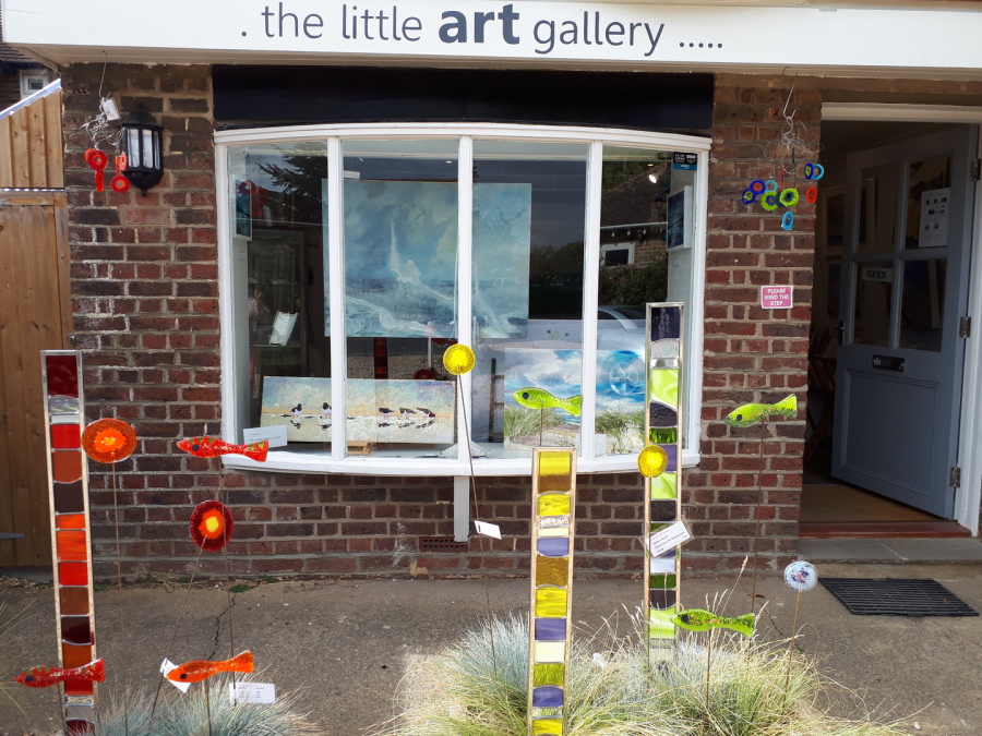 The front of the The Little Art Gallery in Chichester