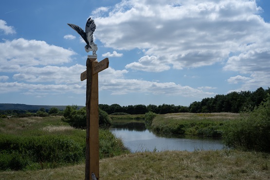 The new WildArt Trail in Pulborough is an enchanting trail of sculptures and digital wildlife through the countryside in West Sussex
