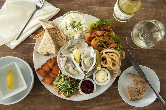 Morley's Bistro seafood platter