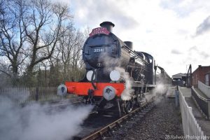Bluebell railway steam train