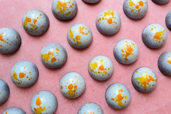 oble and Stace orange confit chocolates