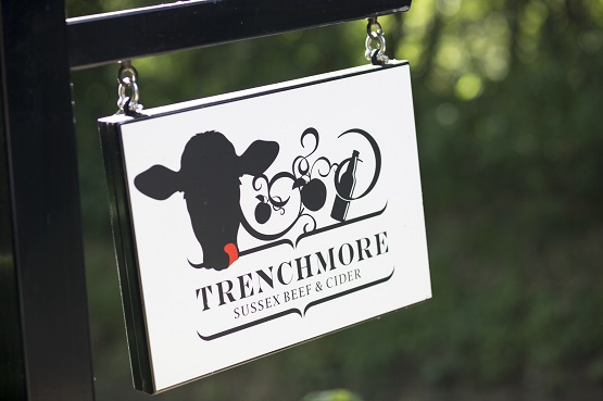 Trenchmore farm sign