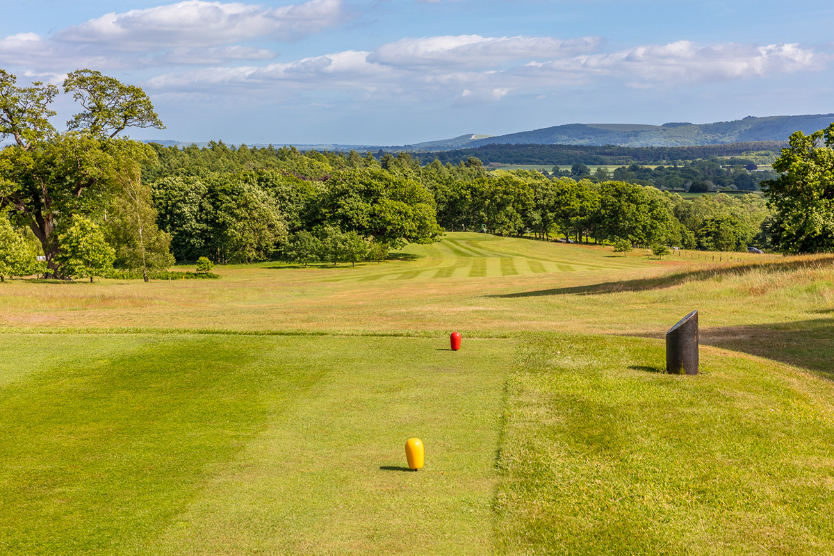 View across Cowdray Golf Course